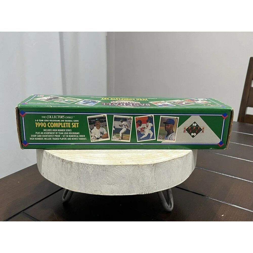 1990 Upper Deck Baseball Complete Set Open Box Mint Cards 800 Holograms Griffey